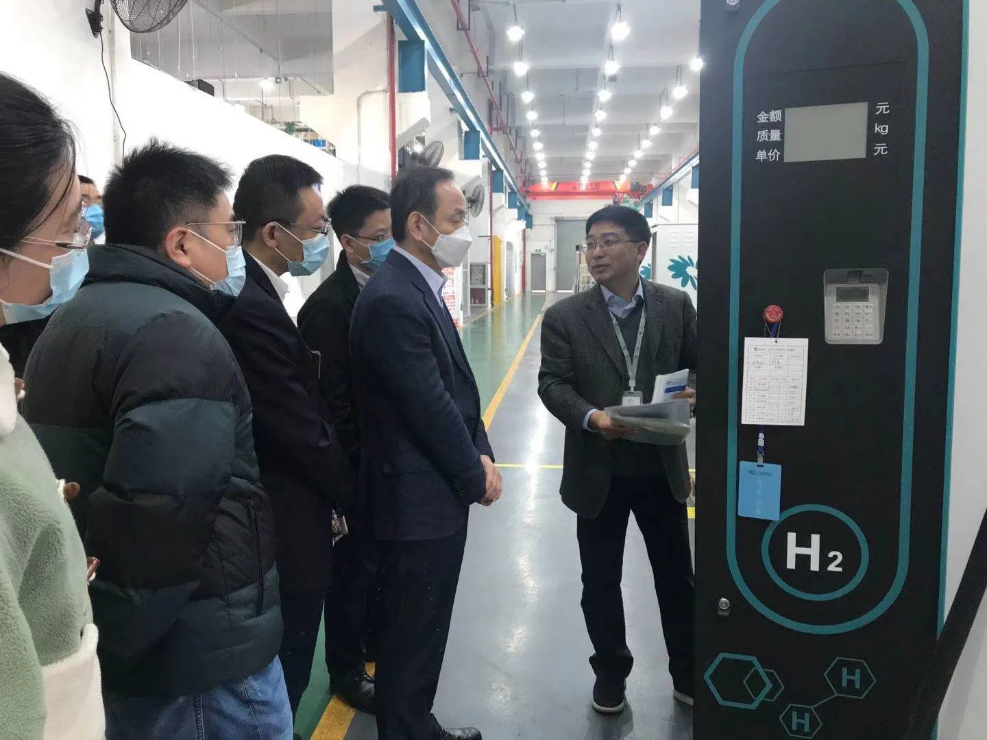 Shanghai Electric Power Chairman Hu Jiandong visits Sunwise — original image