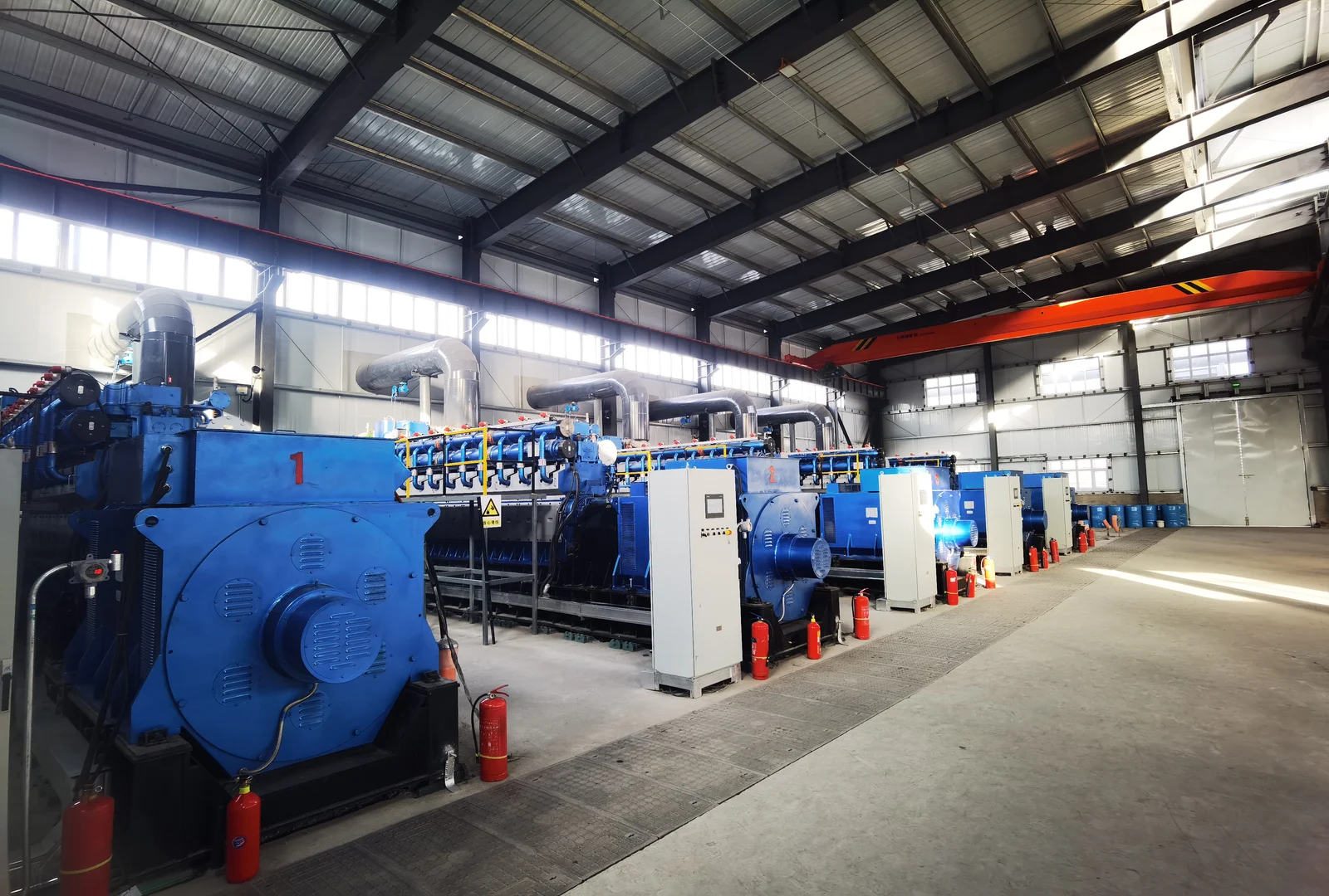 Phase I of Fengzhen Guoan Ferroalloy's hydrogen-rich off-gas power project enters operation — original image