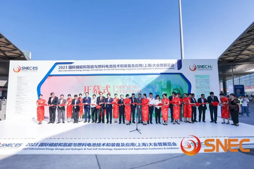 Sunwise exhibits at the 6th SNEC Hydrogen Exhibition 2023 — original image