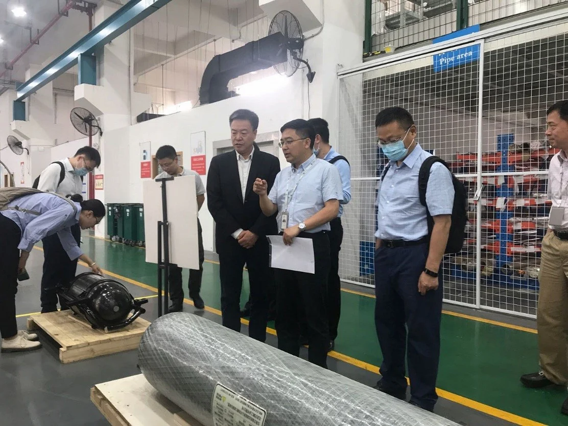 China Resources Power executives visit Sunwise — original image
