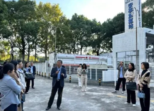 Sinopec Capital's technology commercialization training group visits Sunwise — original image