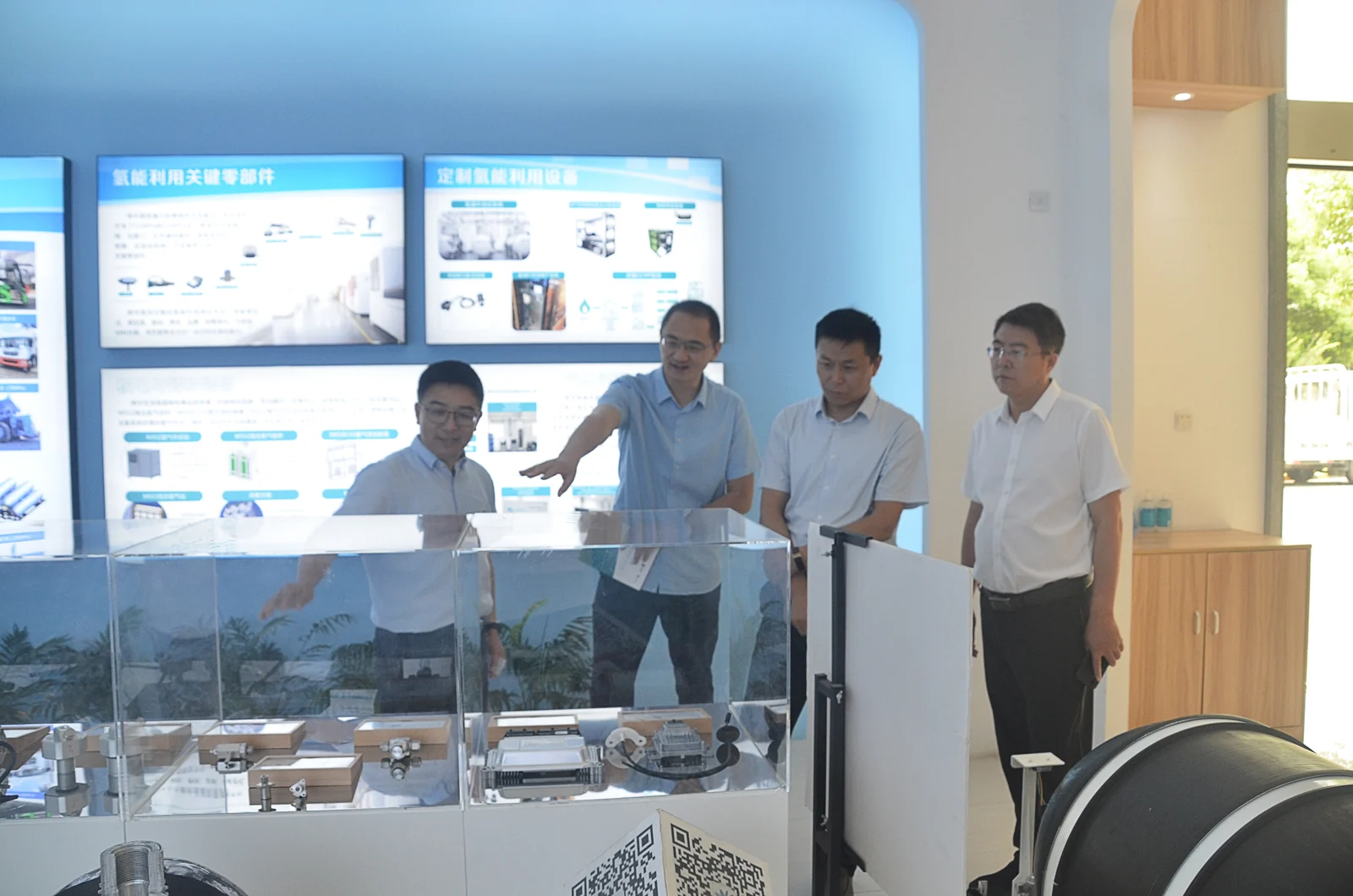Zhangye Development and Reform Commission delegation visits Sunwise — original image