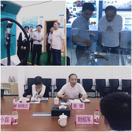 Bengbu Development and Reform Commission Deputy Director Yuan Jian visits Sunwise — original image