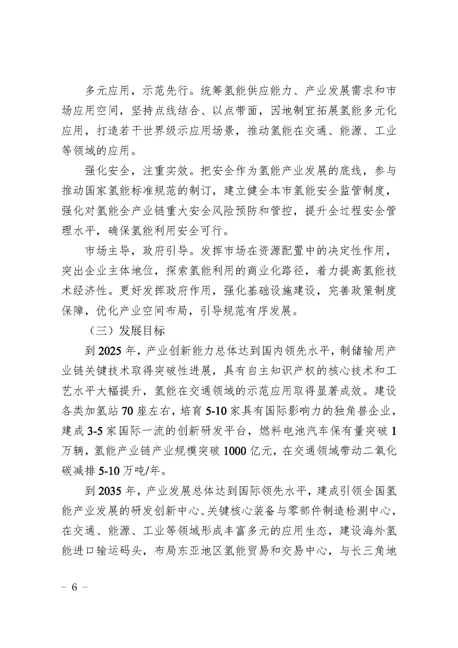 Shanghai issues its Medium- and Long-term Hydrogen Industry Development Plan (2022–2035) — original image