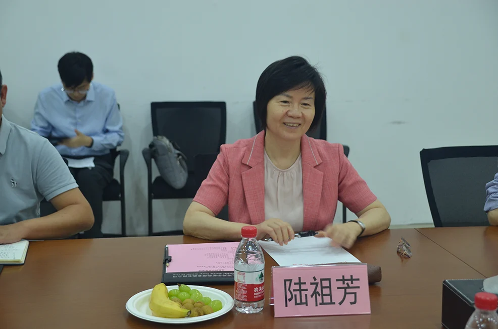 Lu Zufang leads a delegation to Sunwise — original image