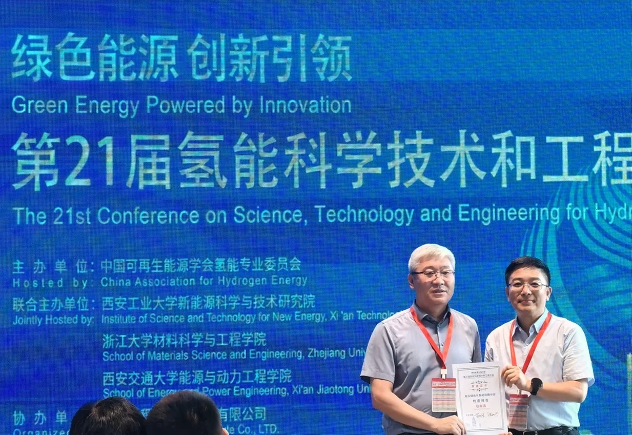 Sunwise delivers a keynote at the 21st Hydrogen Energy Science, Technology and Engineering Conference — original image