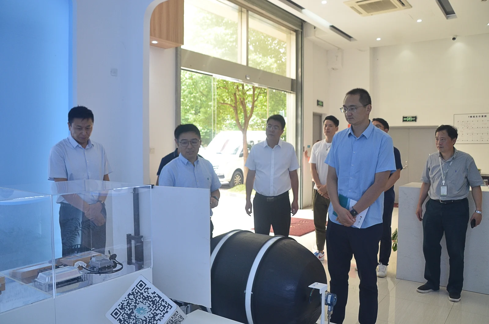 Zhangye Development and Reform Commission delegation visits Sunwise — original image