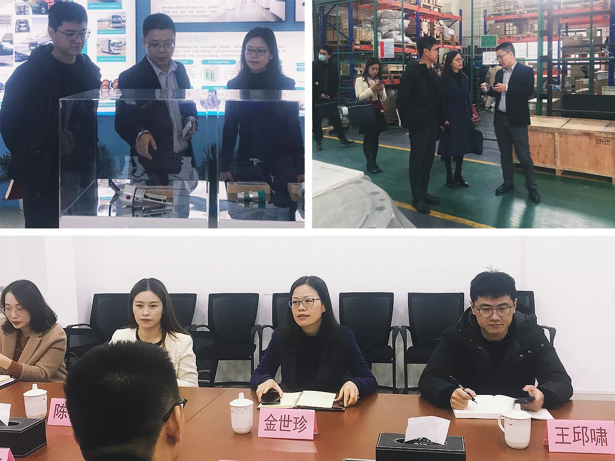 Jiading Science and Technology Commission Deputy Director Jin Shizhen visits Sunwise — original image