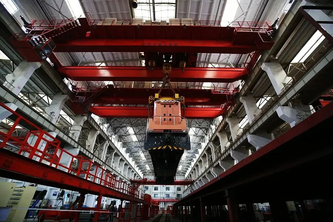 China's first overseas hydrogen locomotive order is delivered to South America — original image