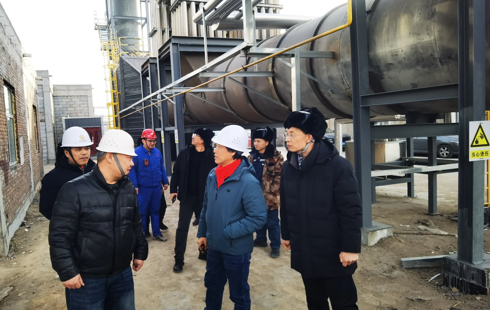 Phase I of Fengzhen Guoan Ferroalloy's hydrogen-rich off-gas power project enters operation — original image