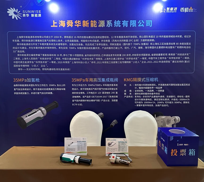 Sunwise joins the new-product launch at the 2023 Hydrogen Energy Annual Conference — original image