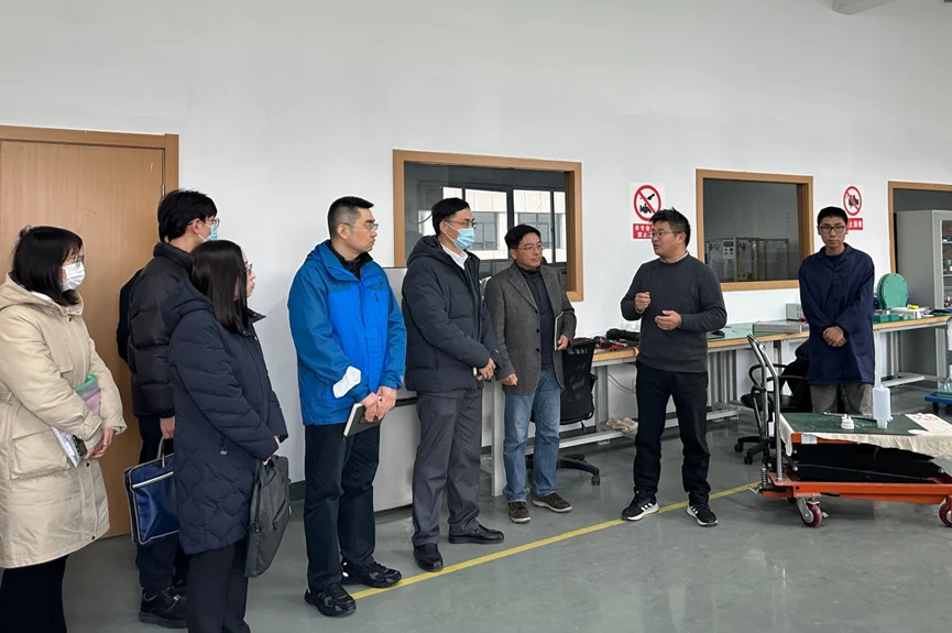 Shanghai Nuclear Power Office Party Secretary Lu Haibin visits Sunwise — original image